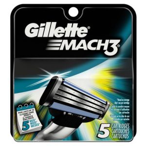 Gillette Mach3 Razor Blades, 5s