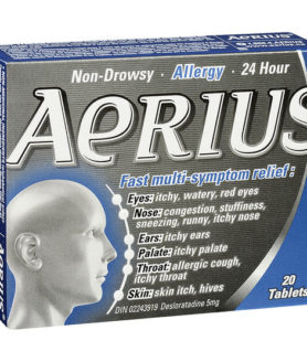 aerius 20 24 hour allery