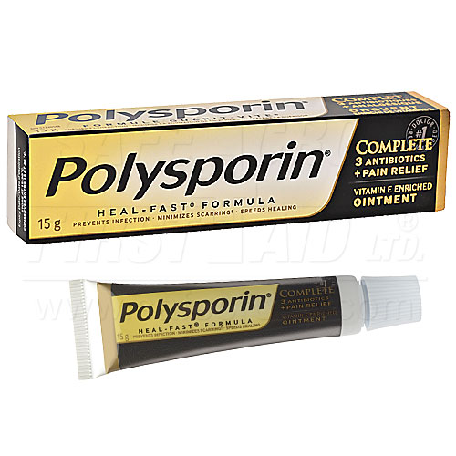 Polysporin Complete Antibiotic Ointment, 15g. University Pharmacy