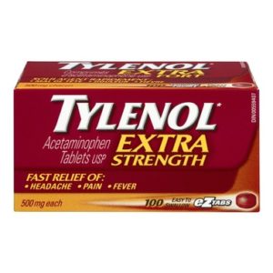 Tylenol Extra Strength EZ Tabs, 100s