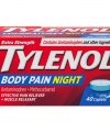 tylenol body pain night