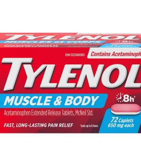 tylenol muscle & body