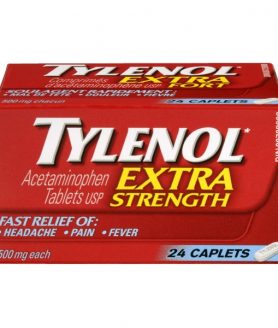 tylenol extra strength caplet 24