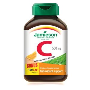 Jamieson Vitamin C Chewable - Orange Bonus Pack