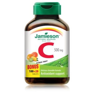 Jamieson Vitamin C Chewable - Citrus Bonus Pack