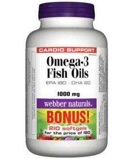 webber omega 3 fish oils bonus