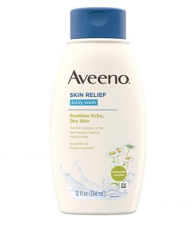 aveeno skin relief body wash chamomile