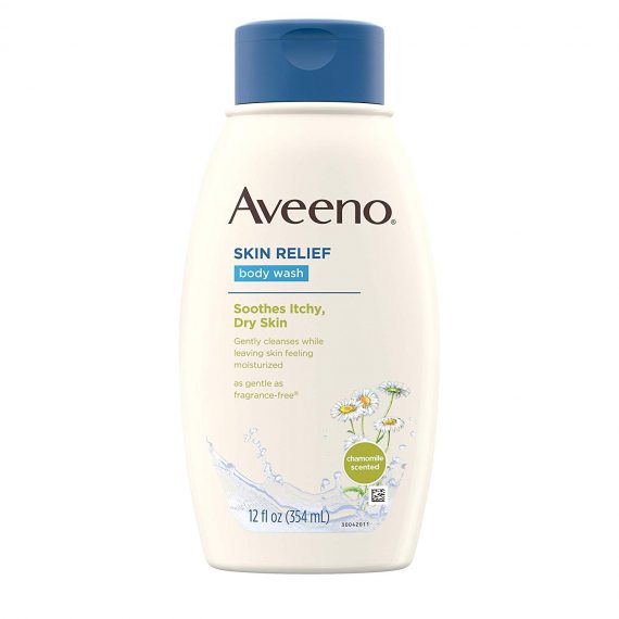 Aveeno Body Wash, Active Naturals Chamomile Skin Relief Wash for Sensitive Skin, 354mL