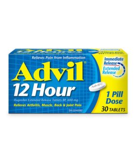advil 12 hour extended release 30's