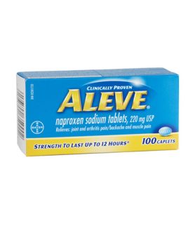 aleve 100 tablets