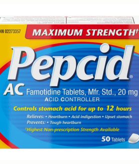 Pepcid AC Maximum 50 Tablets