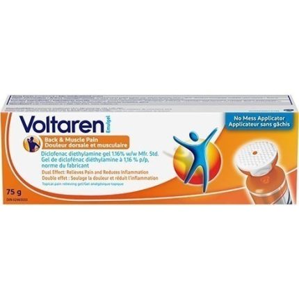 voltaren back & muscle pain, 75g