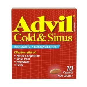 Advil Cold & Sinus Caplets - 10's