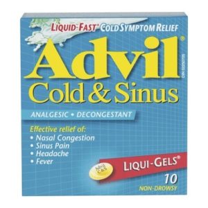 Advil Cold & Sinus Liqui-Gels - 10's