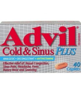Advil Cold & Sinus Plus-40