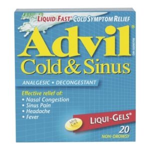 Advil Cold & Sinus Liqui-Gels - 20's