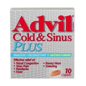 Advil Cold & Sinus Plus - 10's