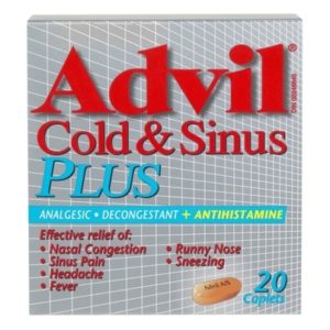 Advil Cold & Sinus Plus - 20's