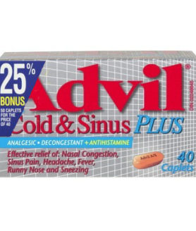 Advil Cold & Sinus Plus-50