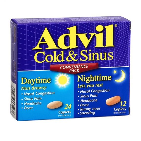 Advil Cold & Sinus Daytime & Nighttime - 36's