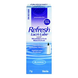 Refresh Lacri-Lube S.O.P. Lubricant Eye Ointment - 7g