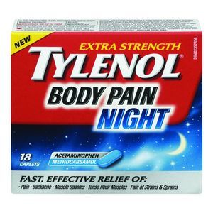 Tylenol Extra Strength Body Pain Night, 18 caplets