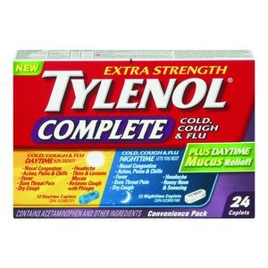 Tylenol Complete Cold, Cough and Flu Daytime/Nighttime