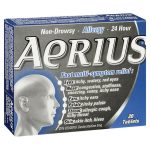 aerius 20 24 hour allery