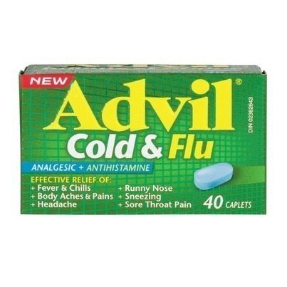 Advil Cold & Flu Caplets - 40's
