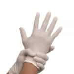 natural color vinyl gloves
