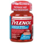 tylenol muscle & body 110