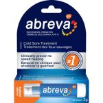 Abreva Pump Cold Sore Cream Treatment - 2g