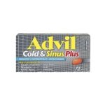 advil cold & sinus plus, 72 capsules