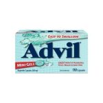 advil mini-gels with 200 mg ibuprofin