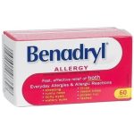 benedryl caplets 60's